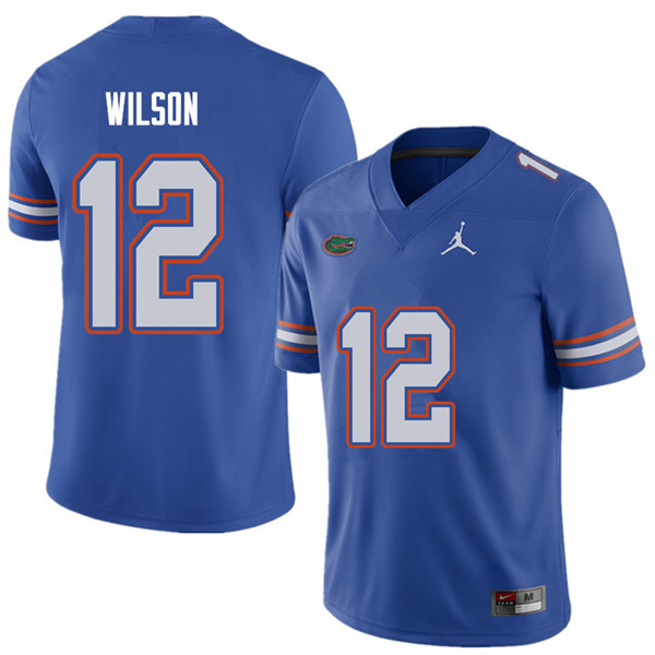 Jordan Brand Men #12 Quincy Wilson Florida Gators College Football Jerseys Sale-Royal